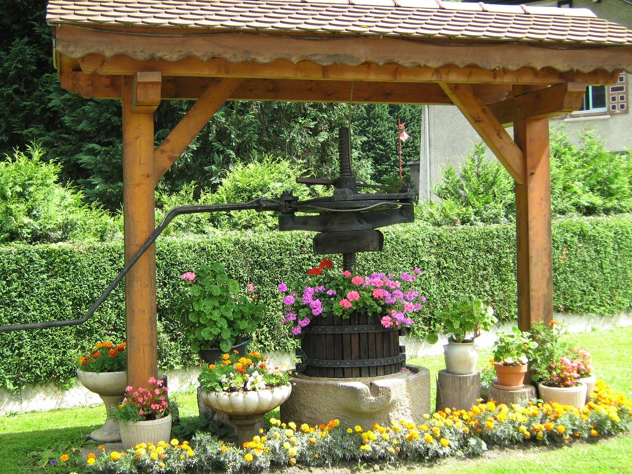 Le pressoir du village.