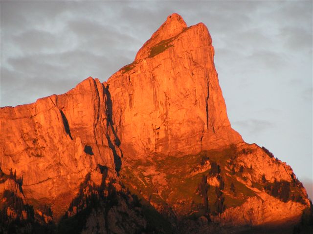 Couleurs sur la Point d'Aujon et Croix deFer.